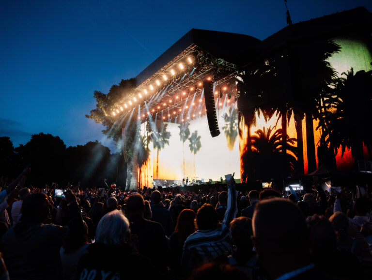 Eagles performing on the Great Oak Stage at BST Hyde Park 2022