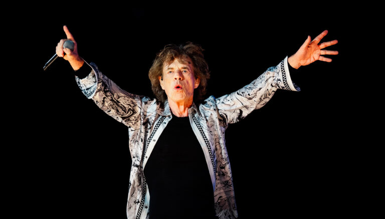 Mick Jagger performs at BST Hyde Park 2022