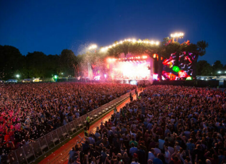 Festival at night